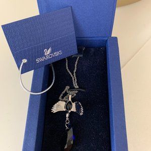 Brand new Swarovski sapphire necklace